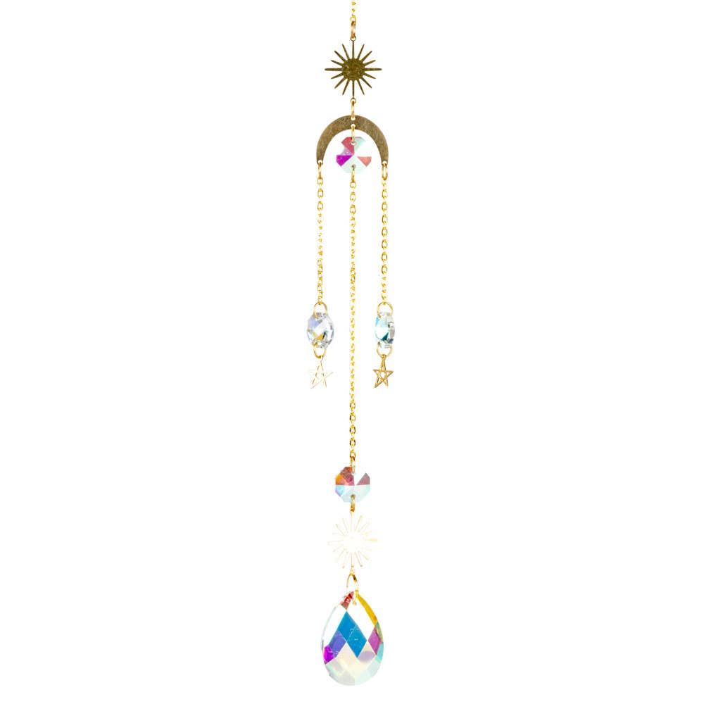 SUN & MOON CRYSTAL SUNCATCHER