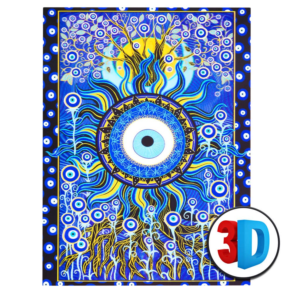 Mystic Root Eye β 3D Lenticular Poster for the Vibe-Conscious Soul