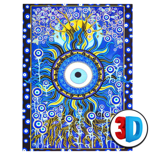 Mystic Root Eye — 3D Lenticular Poster for the Vibe-Conscious Soul