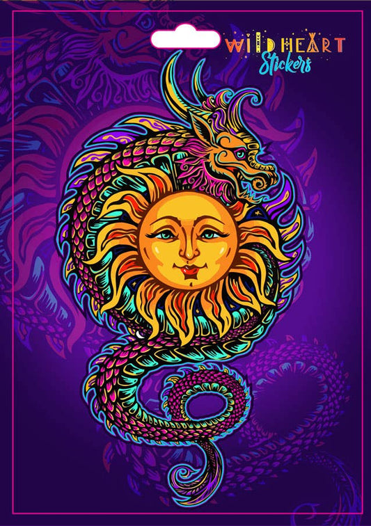 Solar Serpent Sticker