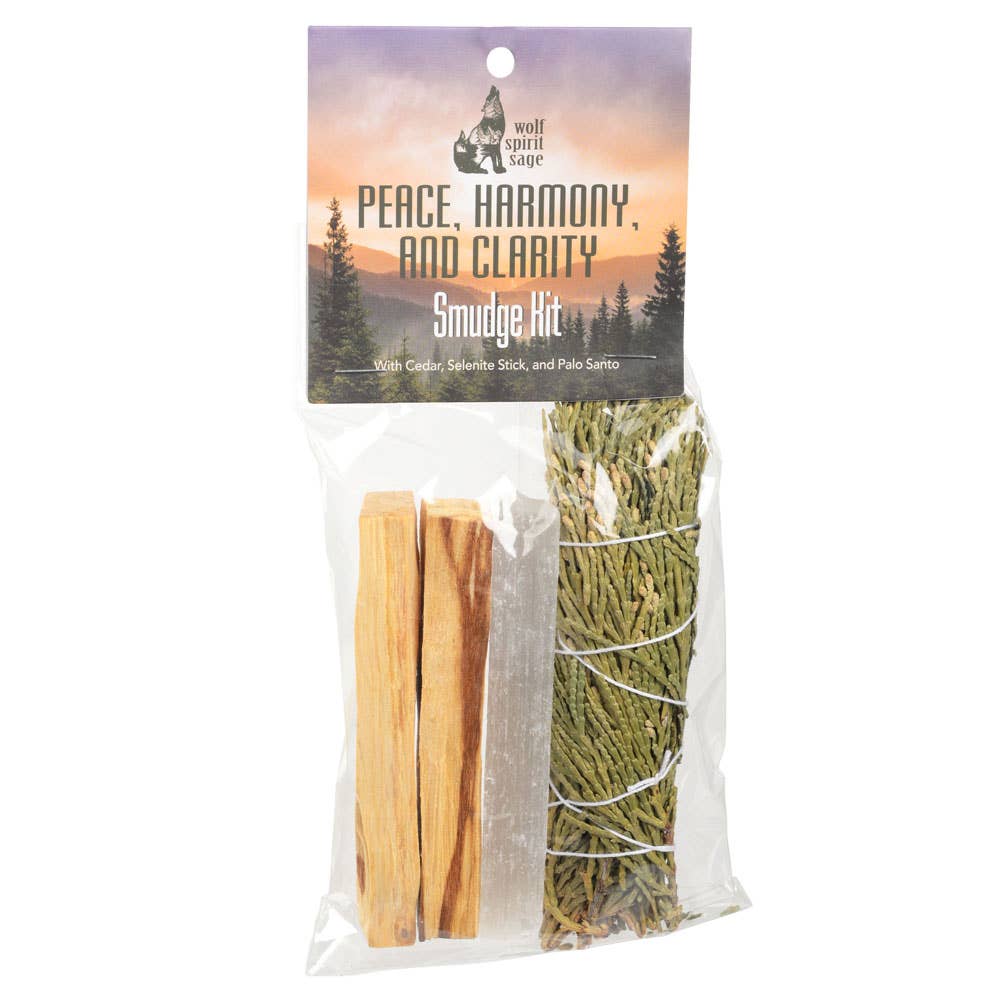 Peace, Harmony And Clarity Smudge Kit