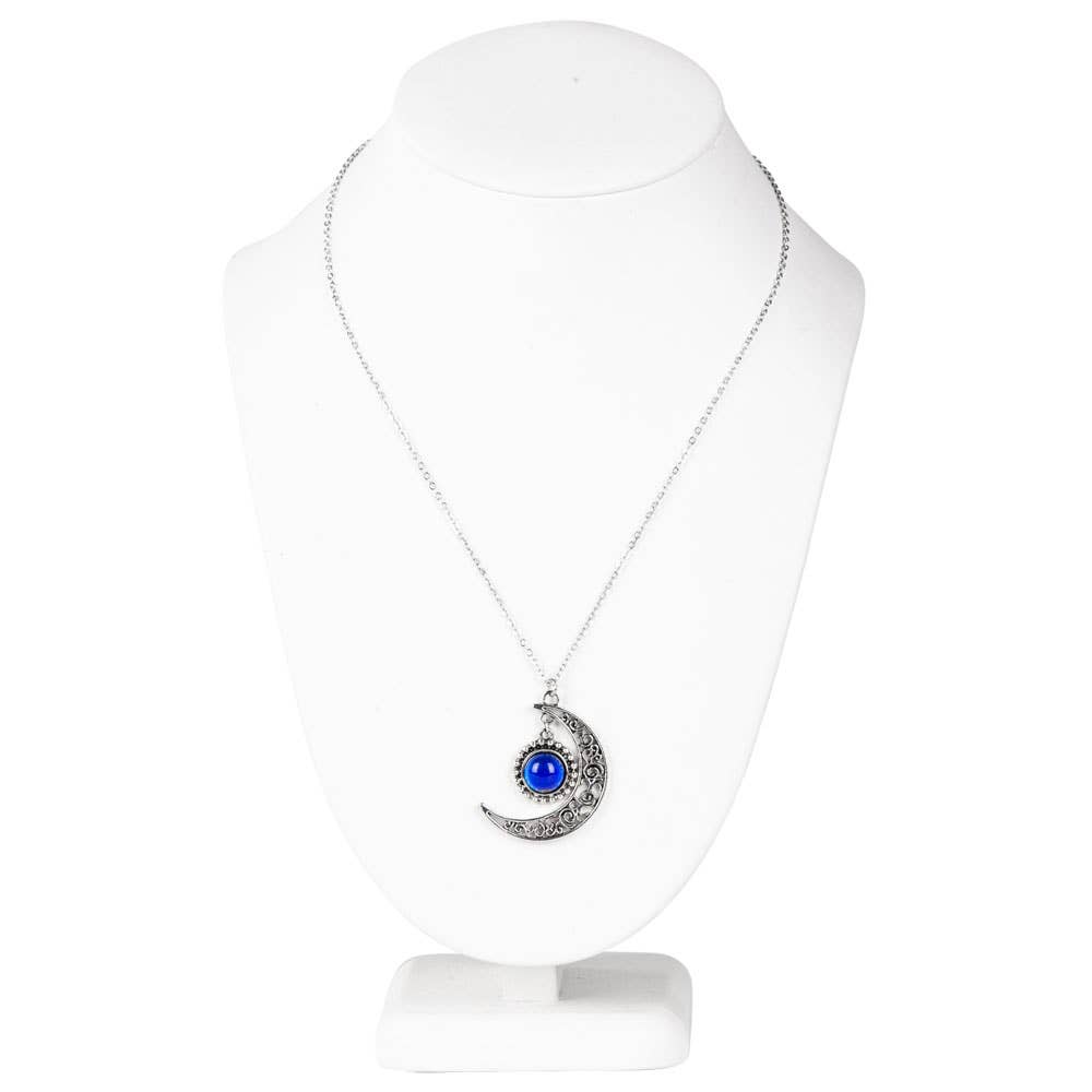Celestial Glow™ Moodstone Necklace – Sun & Moon Pendant