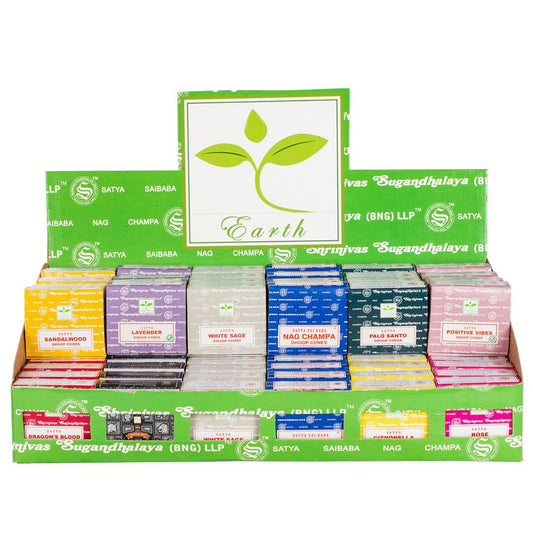 Satya Dhoop Cone Incense – 12 Cones of Chill