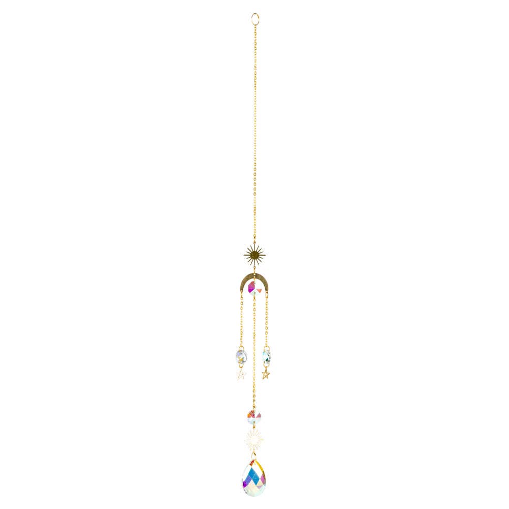 SUN & MOON CRYSTAL SUNCATCHER