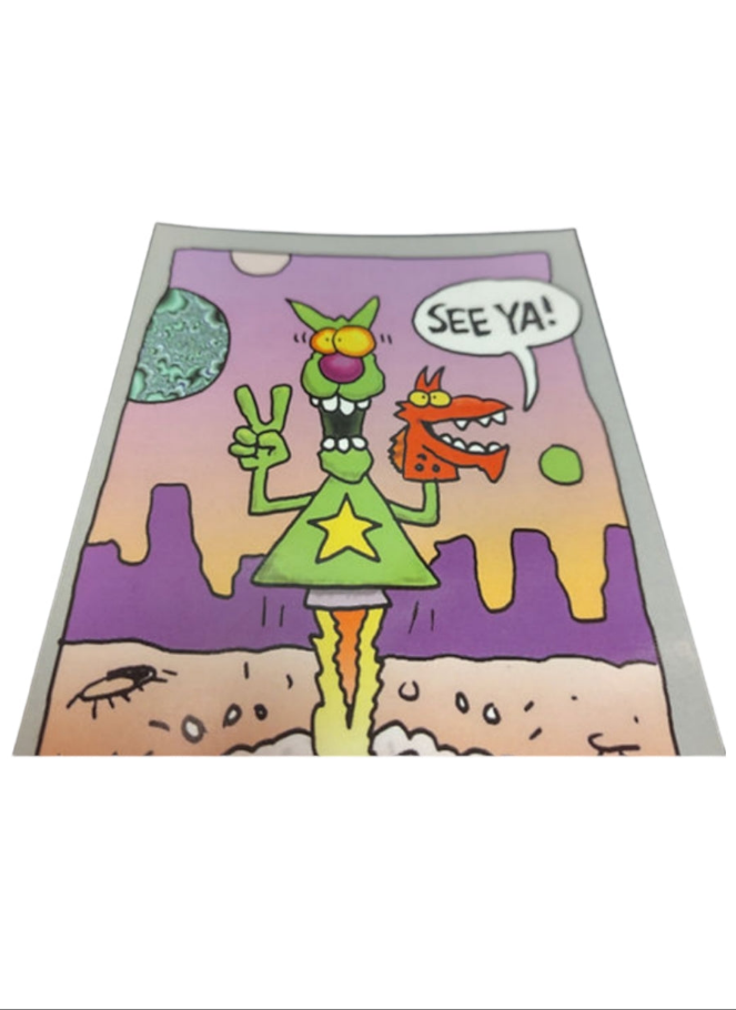 Mars Mailsplosion Postcards