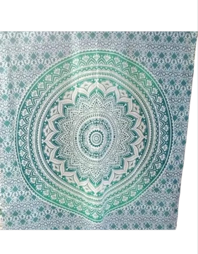 Mandala Drift Cotton Tapestry
