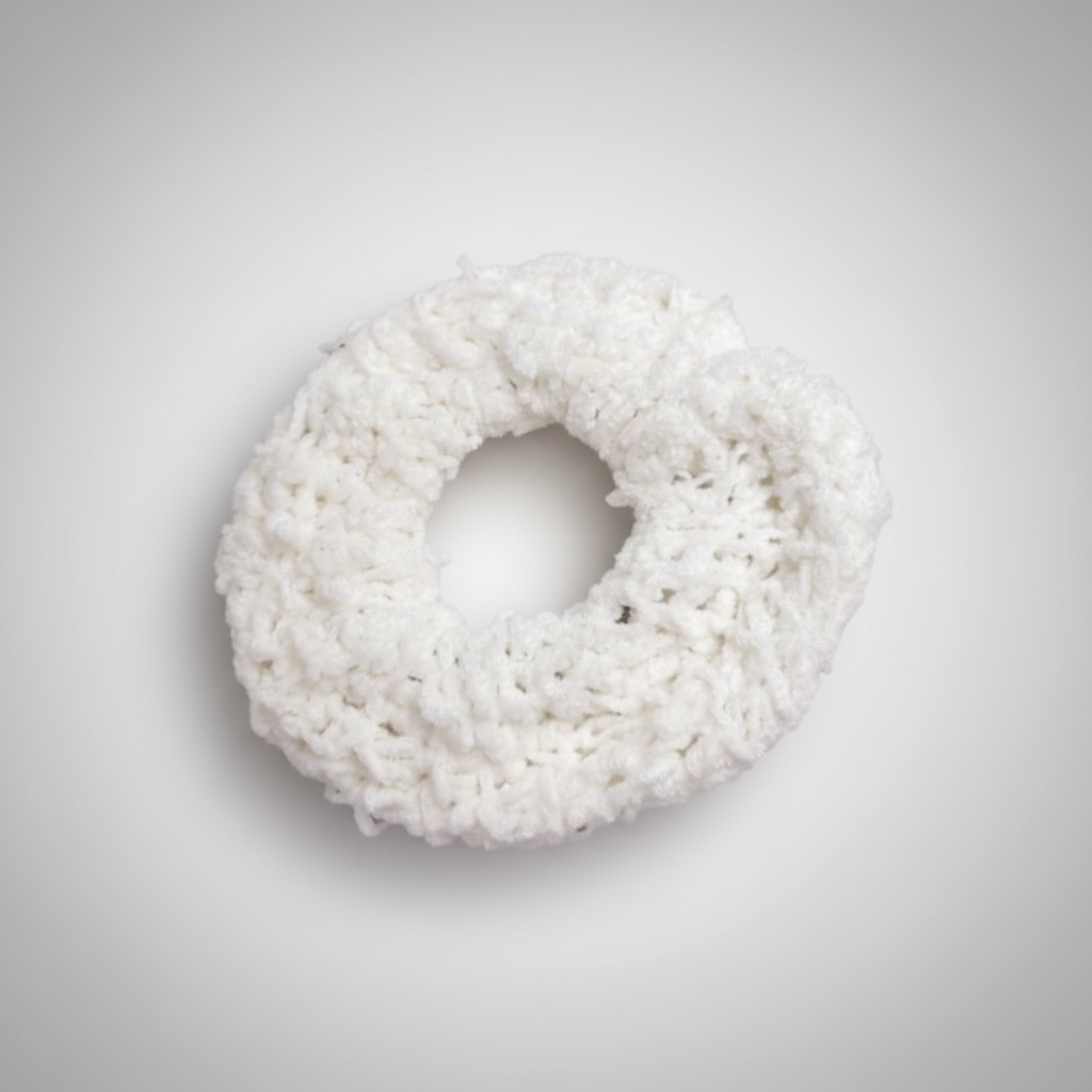 Cosmic Coil Crochet Scrunchies
