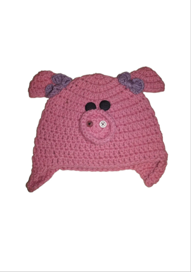 Hog Wild Snuggle Snout Beanie