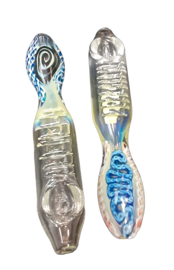 Highway to Haze — 5.5" Clear Glass Steamroller