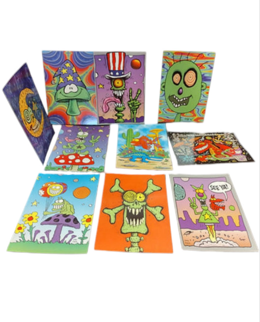 Mars Mailsplosion Postcards