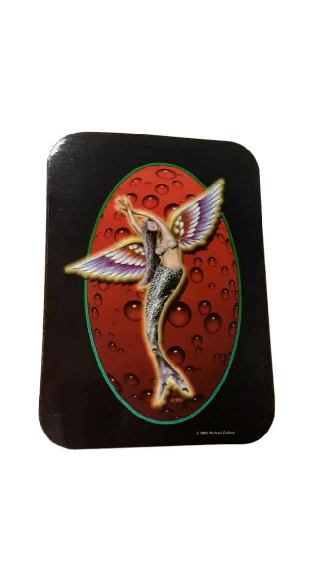 Mike DuBois Large Rectangular Stickers – Art That Demands Attention