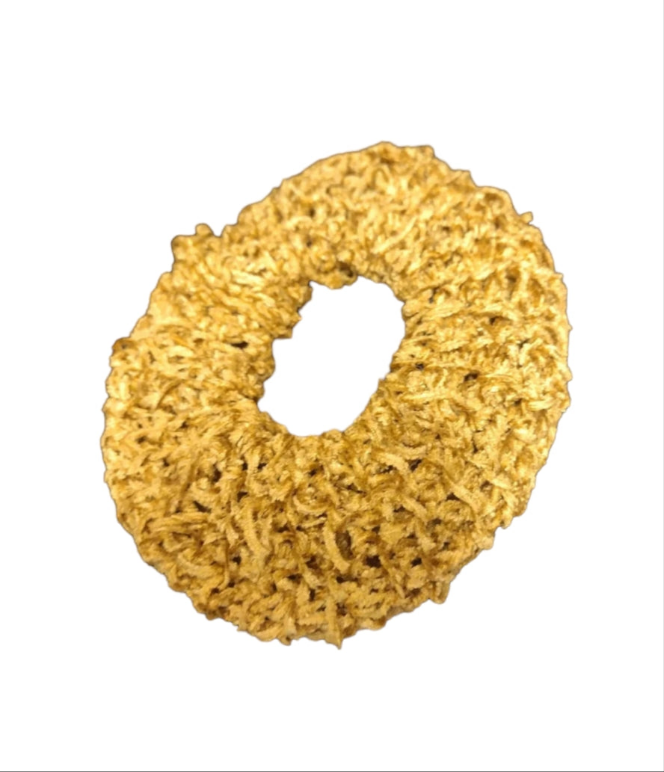Cosmic Coil Crochet Scrunchies