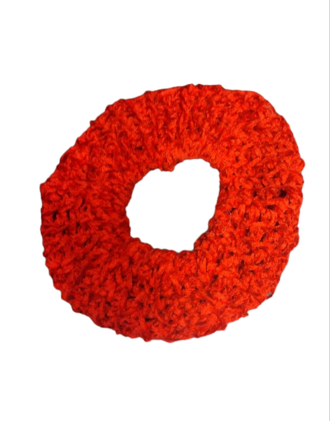Cosmic Coil Crochet Scrunchies