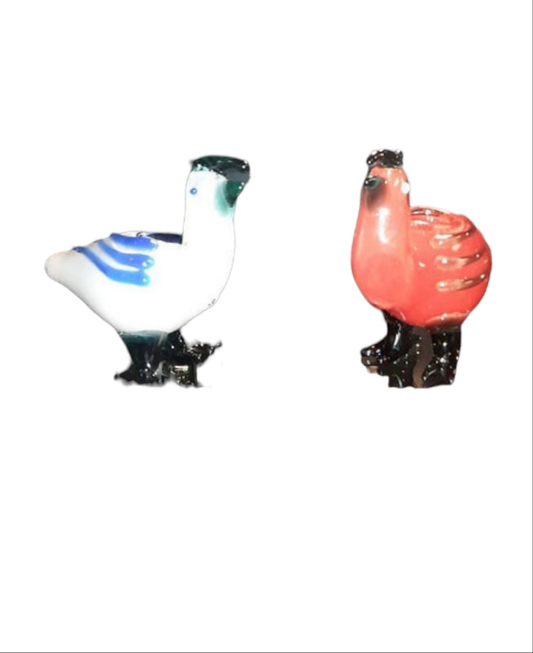 Glass Chicken Hand Pipe