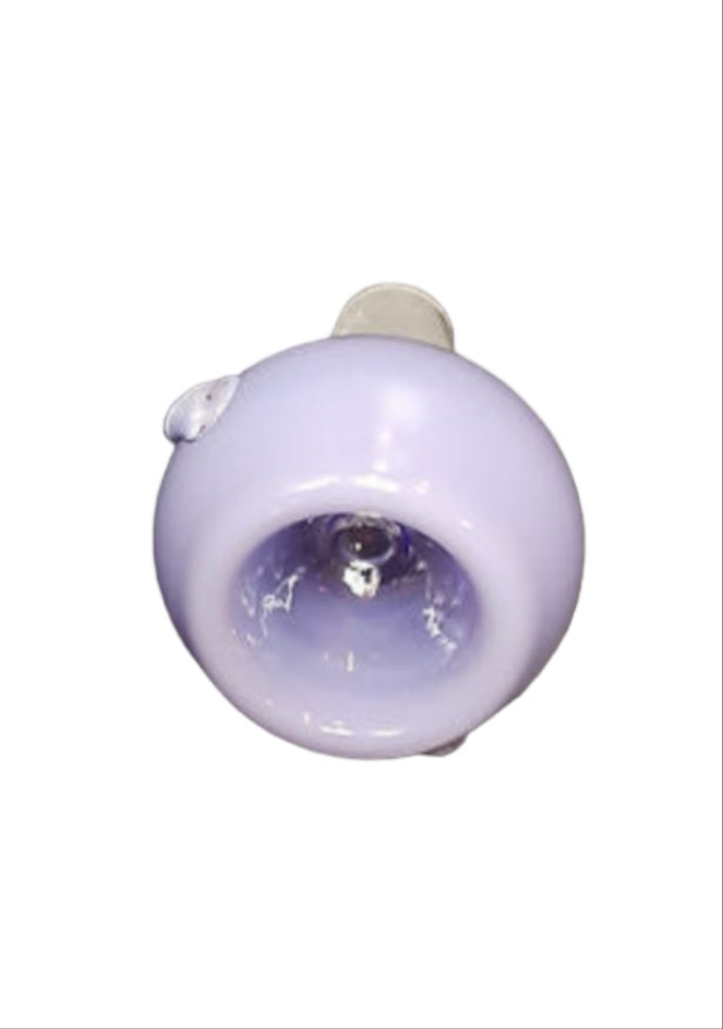 14.5mm Purple Glass Bowl