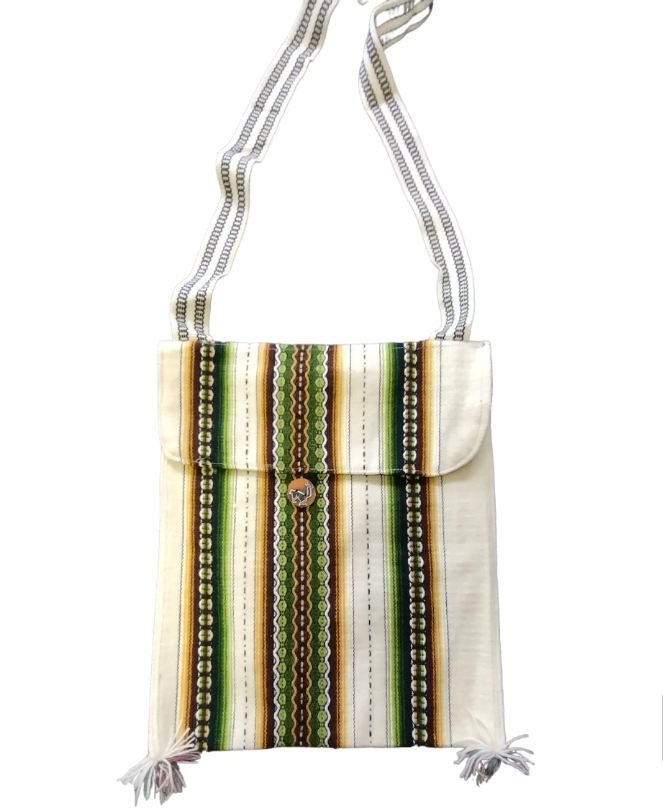 Hualhuas SoulTote — Handwoven Wool Shoulder Bag with Andean Roots