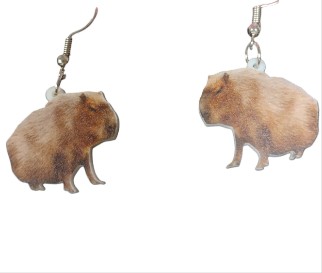 Wild Whimsy Dangles - Clip On or Pierced, Your Spirit Animal Awaits!