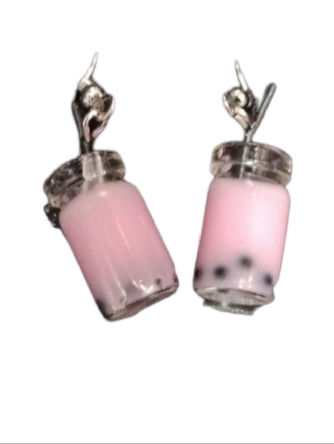 Soda Pop & Drop Dangle Earrings
