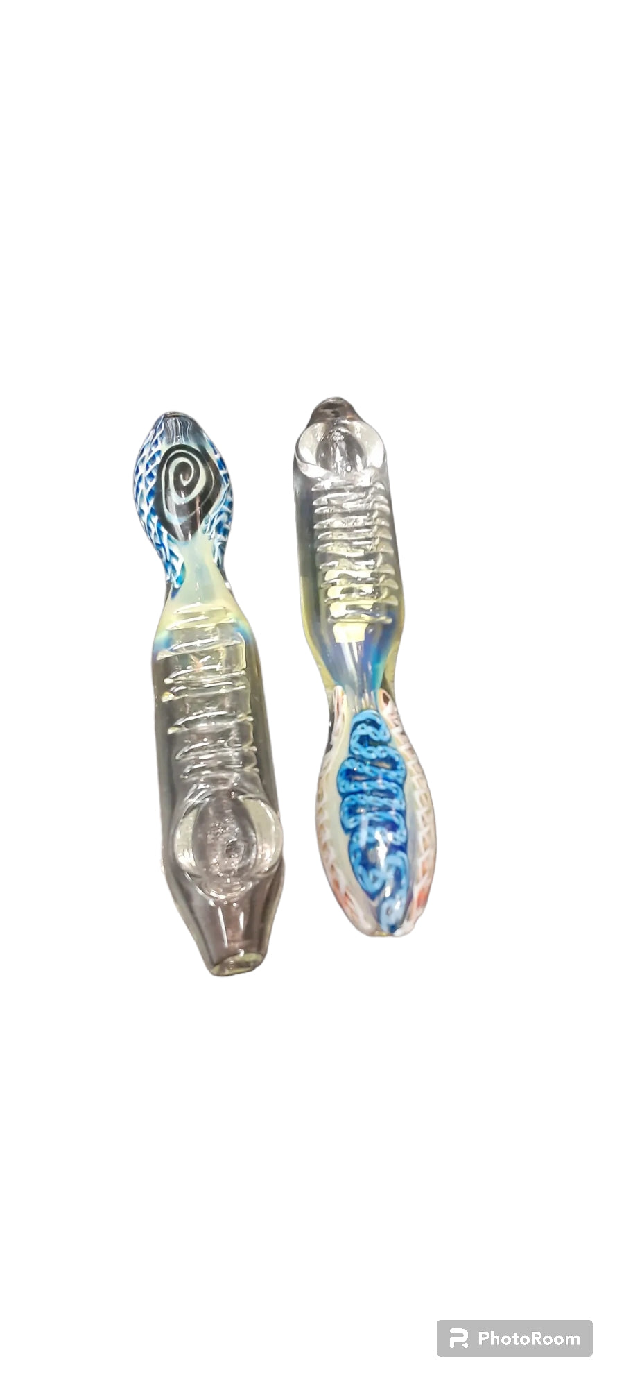 Clear glass steam roller