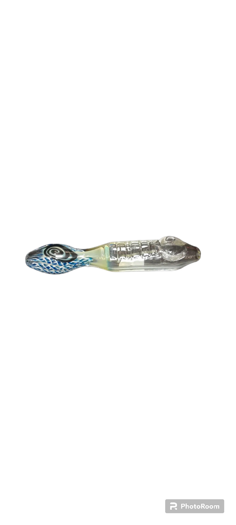 Clear glass steam roller