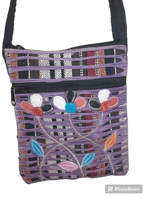 Razor cut sling bag