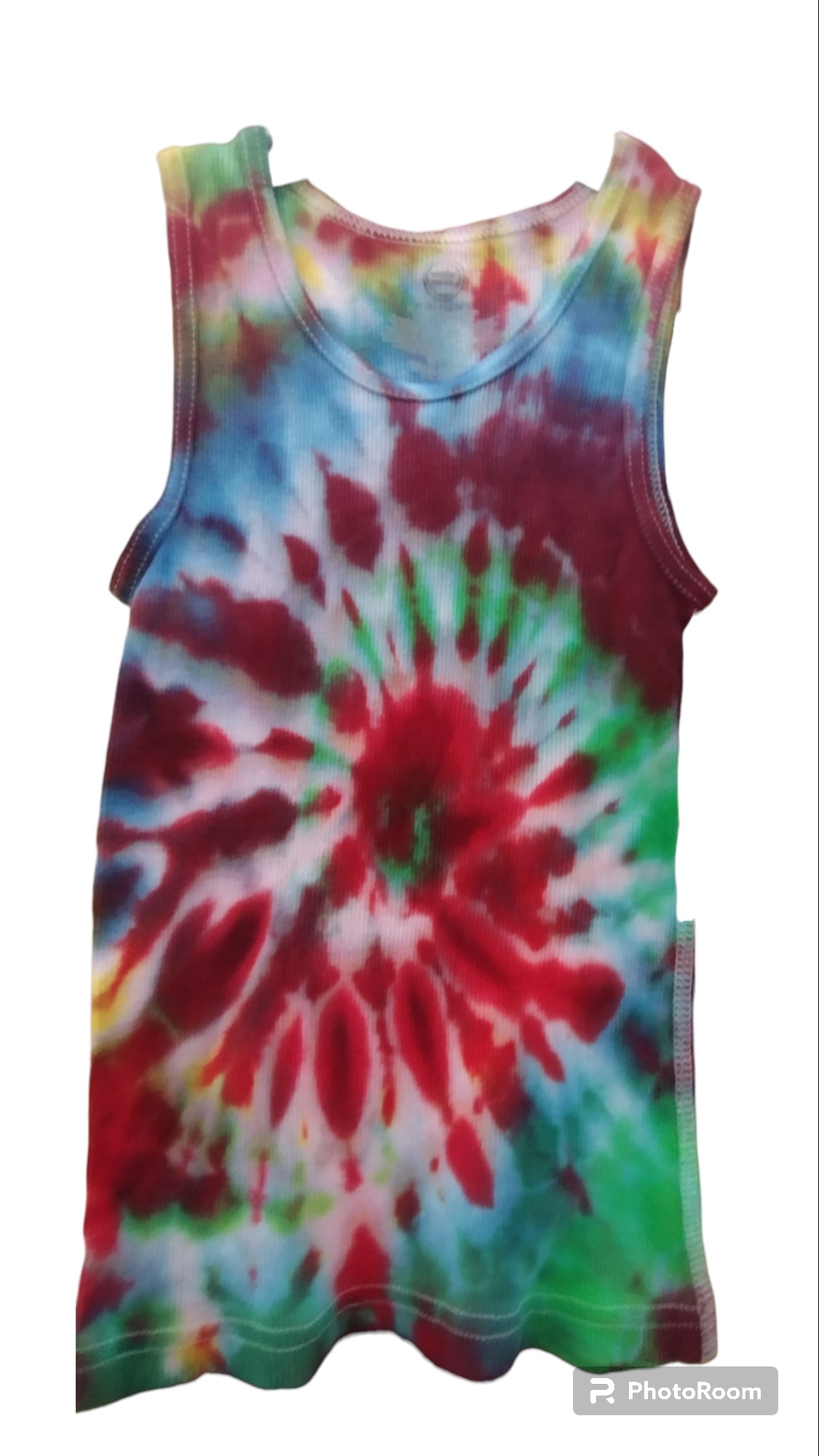 Kids tie dye tank