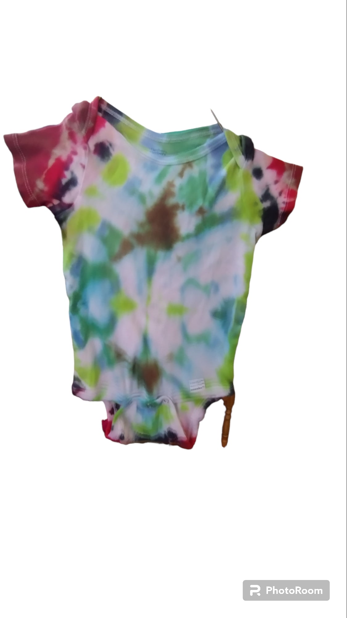 Colorful Tie Dye Onesie