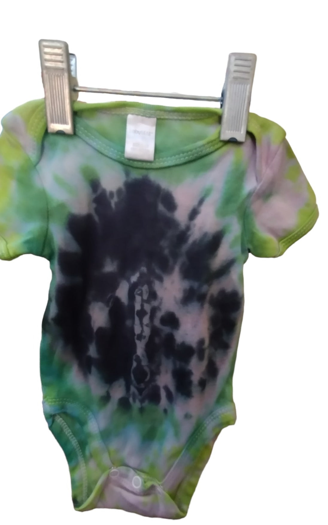 Black & Green Onesie