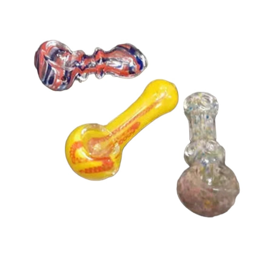 3" Glass Hand Pipes