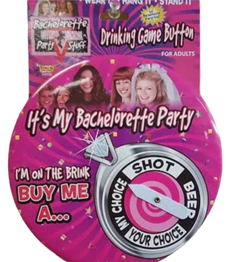 Bride or Die Button — Spin It Like You Mean It