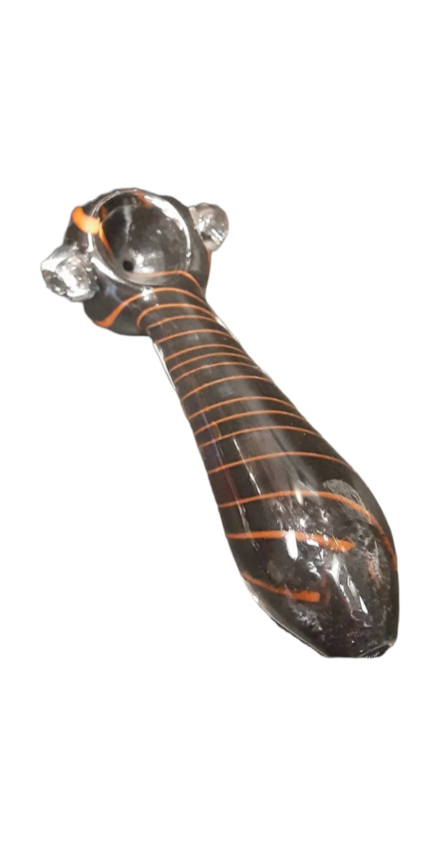 Black & Orange Swirl