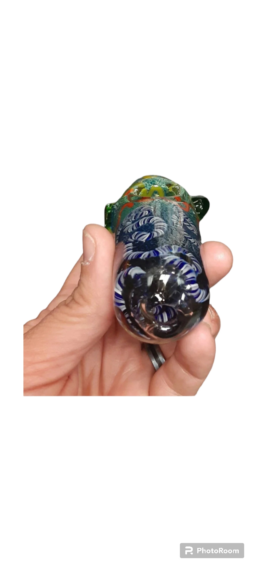 CHONKADELIC – 4.25" Hand-Blown Glass Pipe