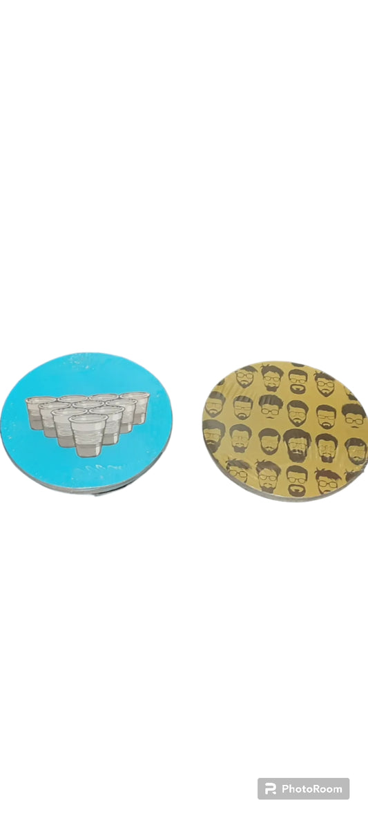 Sip Happens: The Ultimate Broaster Coaster Set