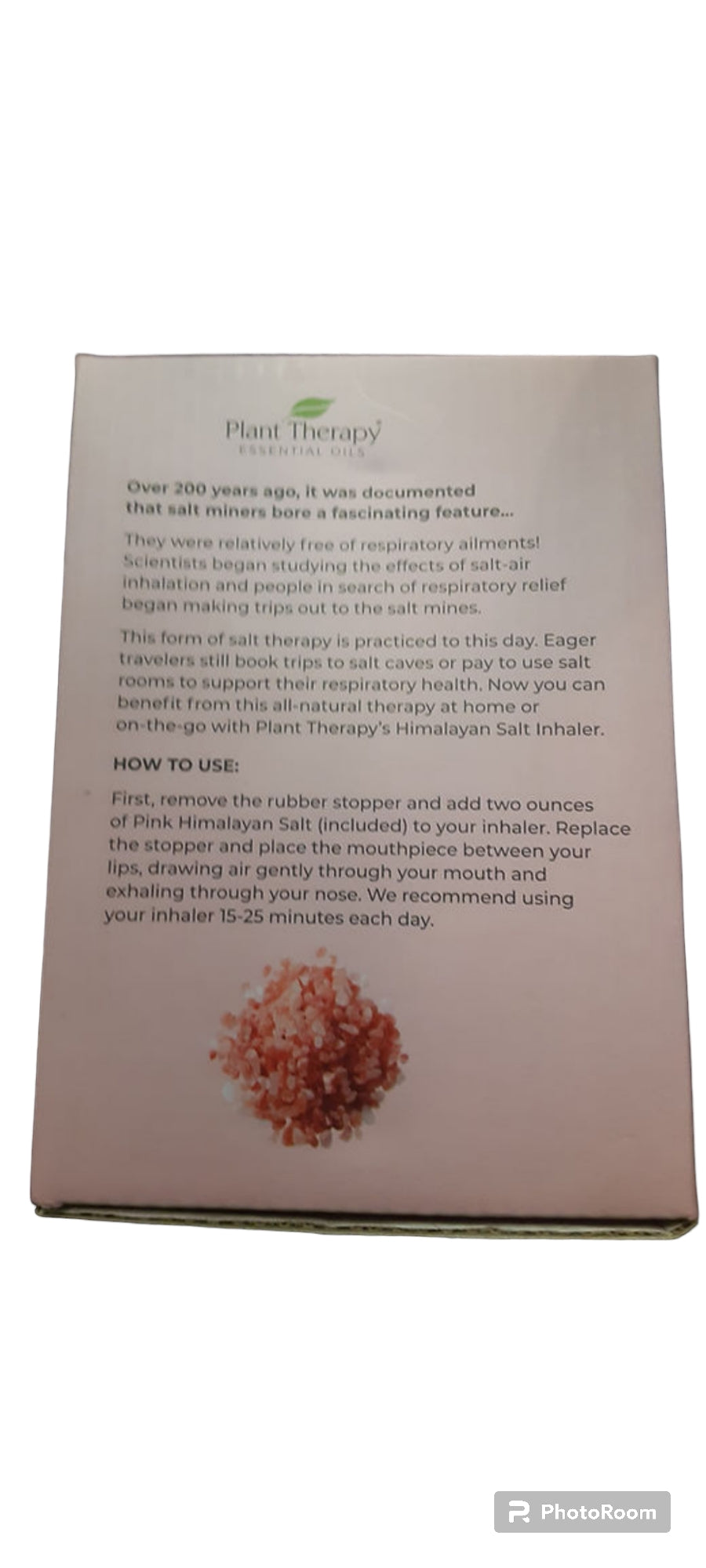 Salt Whisperer — Himalayan Inhaler by Plant Therapy