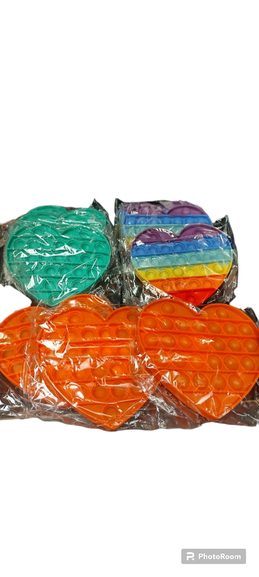 Heart Fidget Poppers