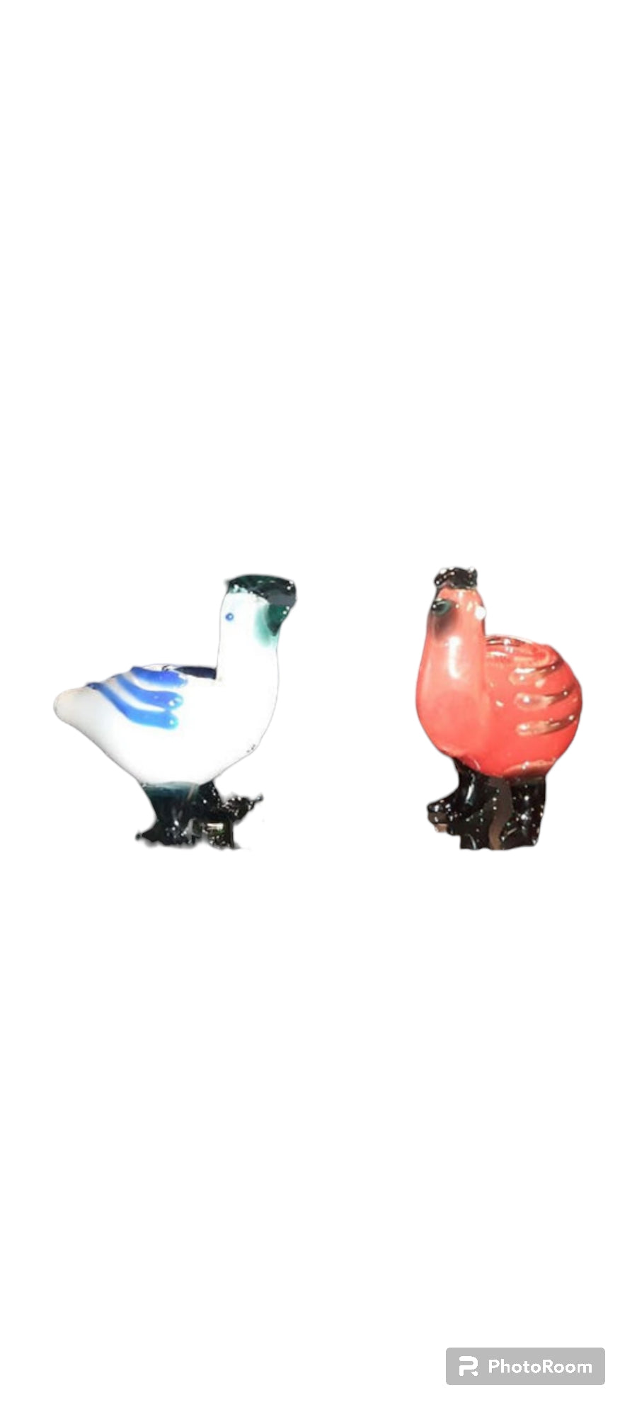 Glass Chicken Hand Pipe
