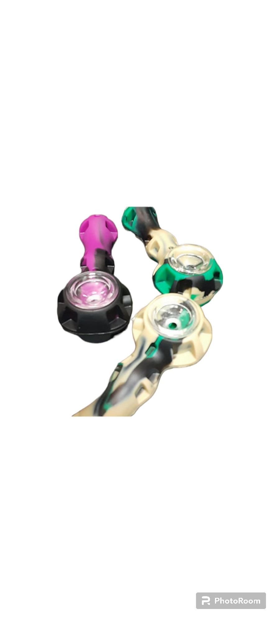 Silicone 2 in 1 pipe