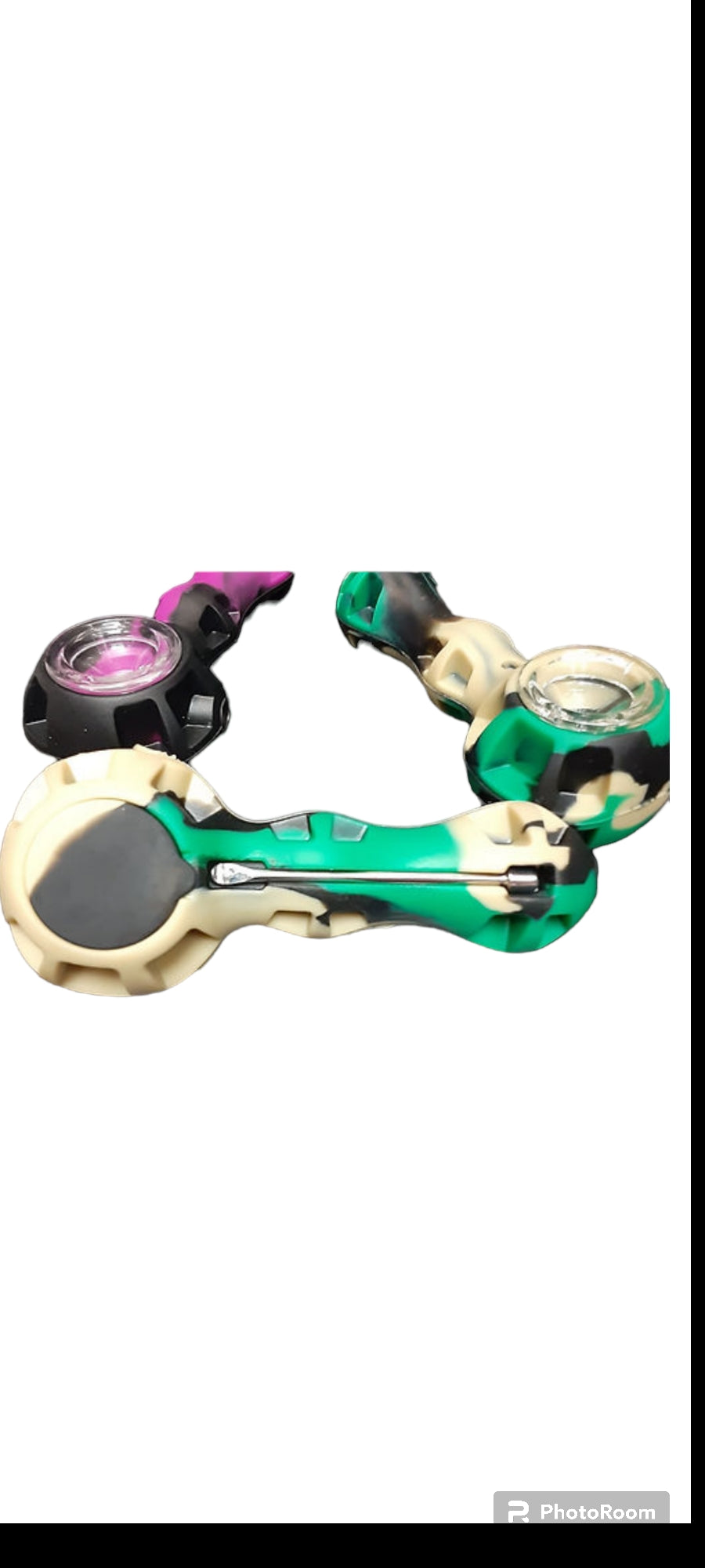 Silicone 2 in 1 pipe