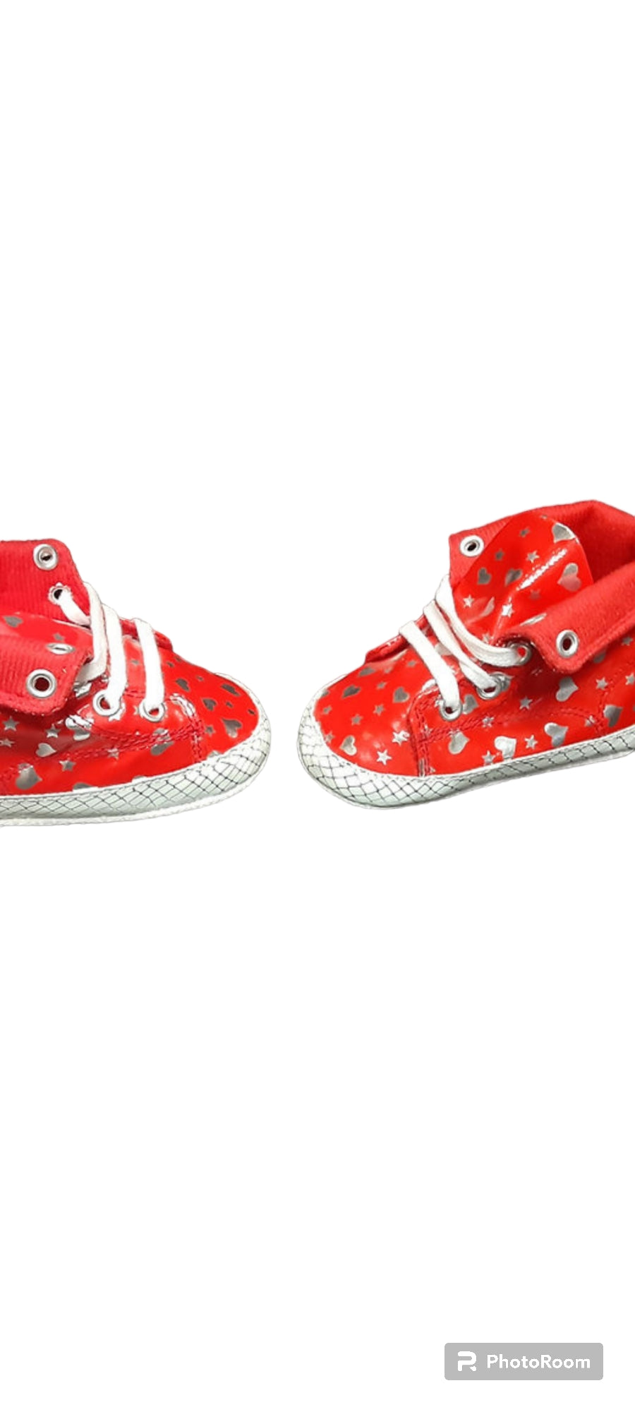 Red Heart Baby Shoes