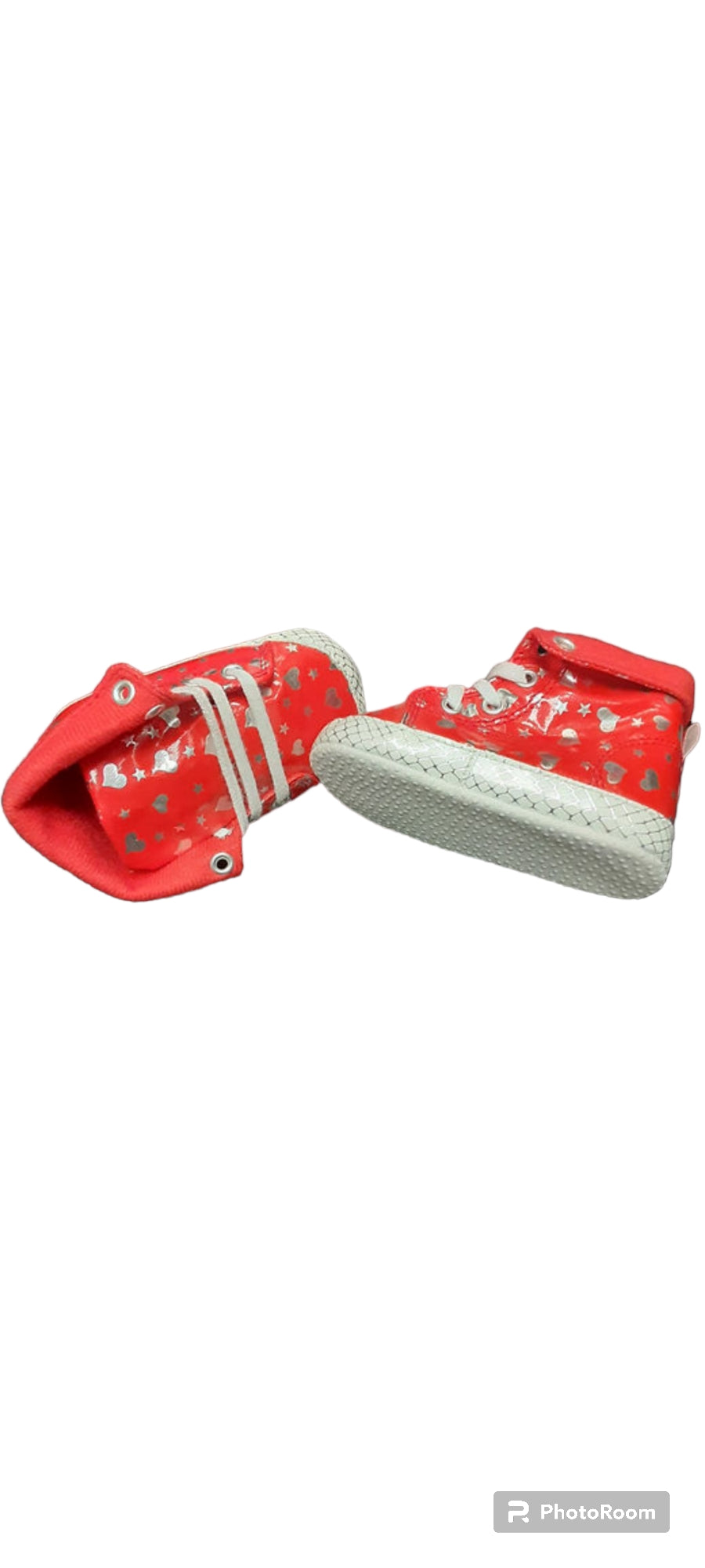 Red Heart Baby Shoes