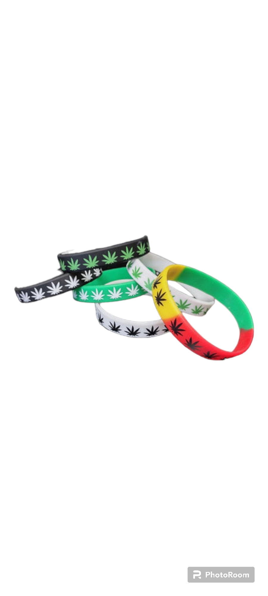 Rubber Leaf Bracelets
