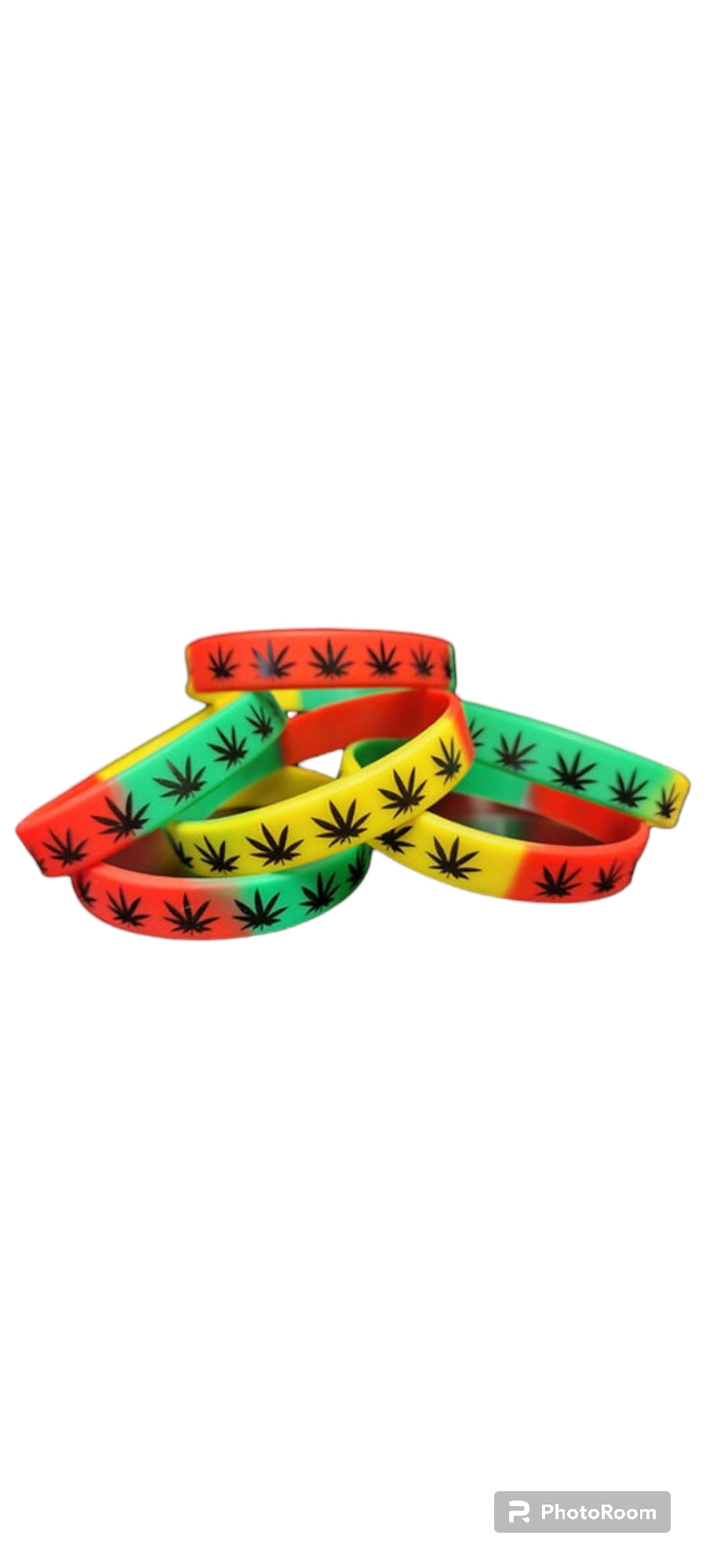Rubber Leaf Bracelets