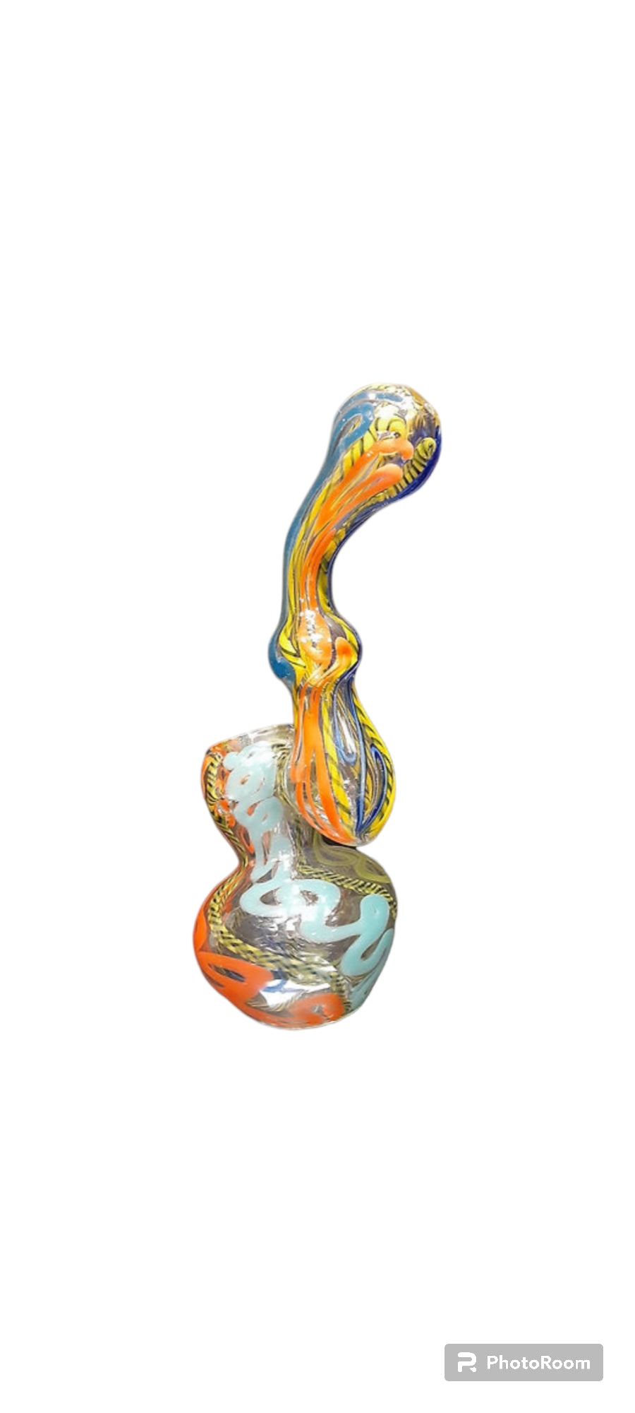 Medium glass bubbler
