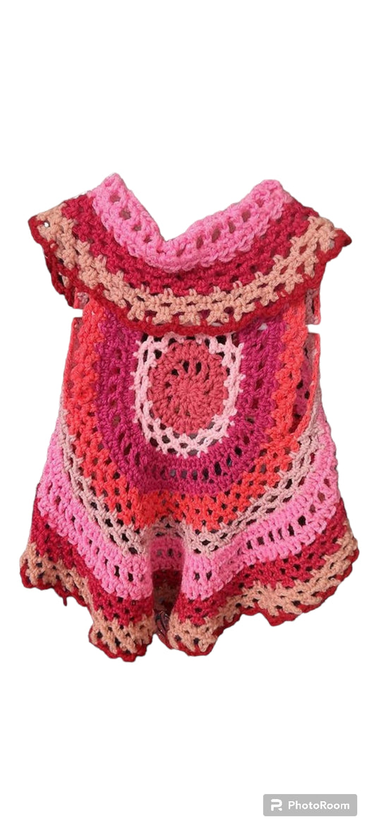 Spiral Sprout Vest — Dawn Bloom Edition