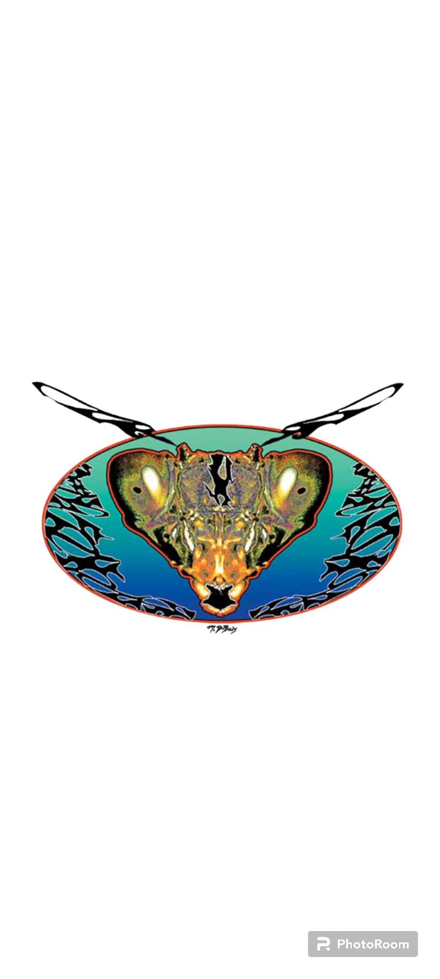Mantis Sticker