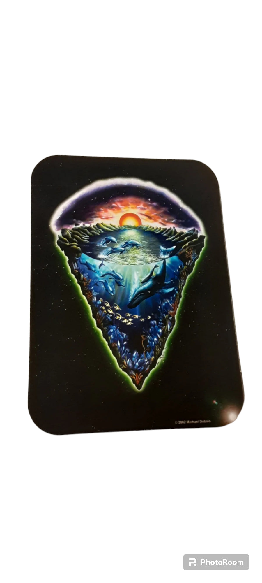 Mike Dubois Stickers- Lg rectangle