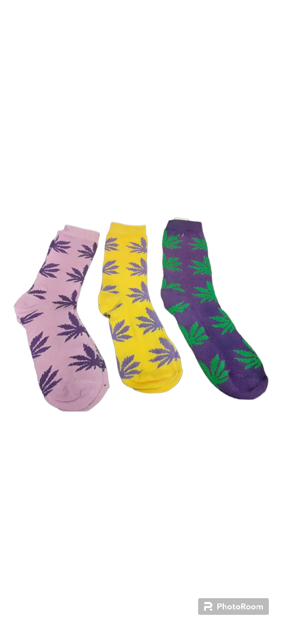 Tall leaf socks