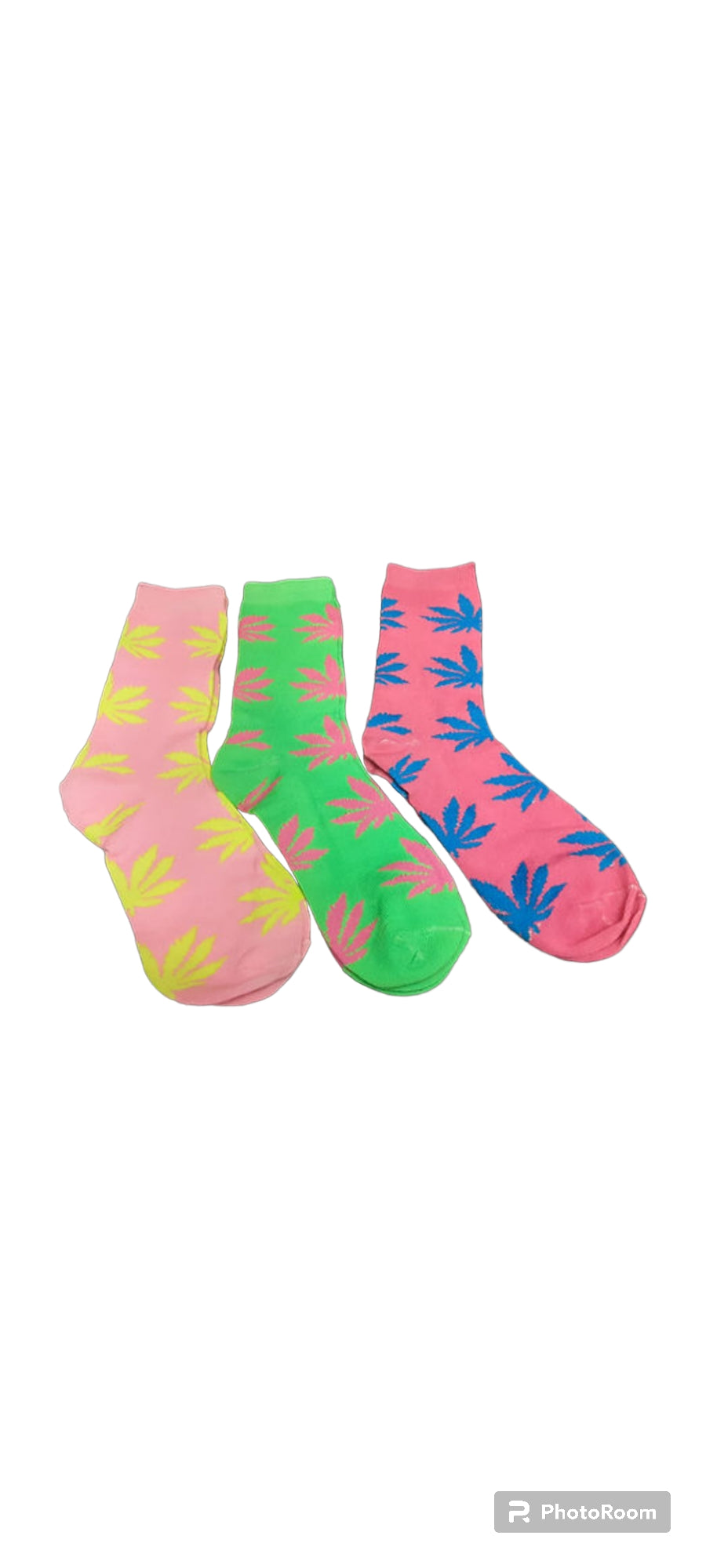 Tall leaf socks