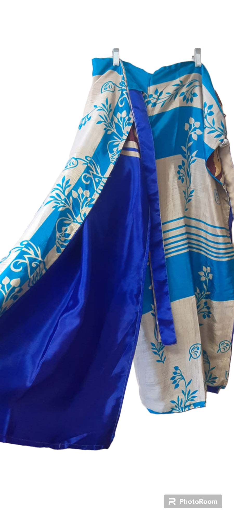Thai Fisherman Wrap Pants- blue