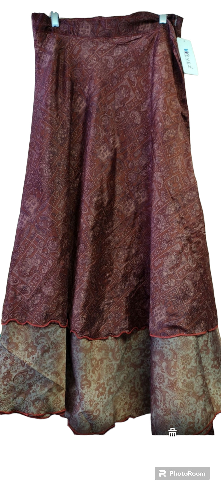 Plus Size Wrap Skirts